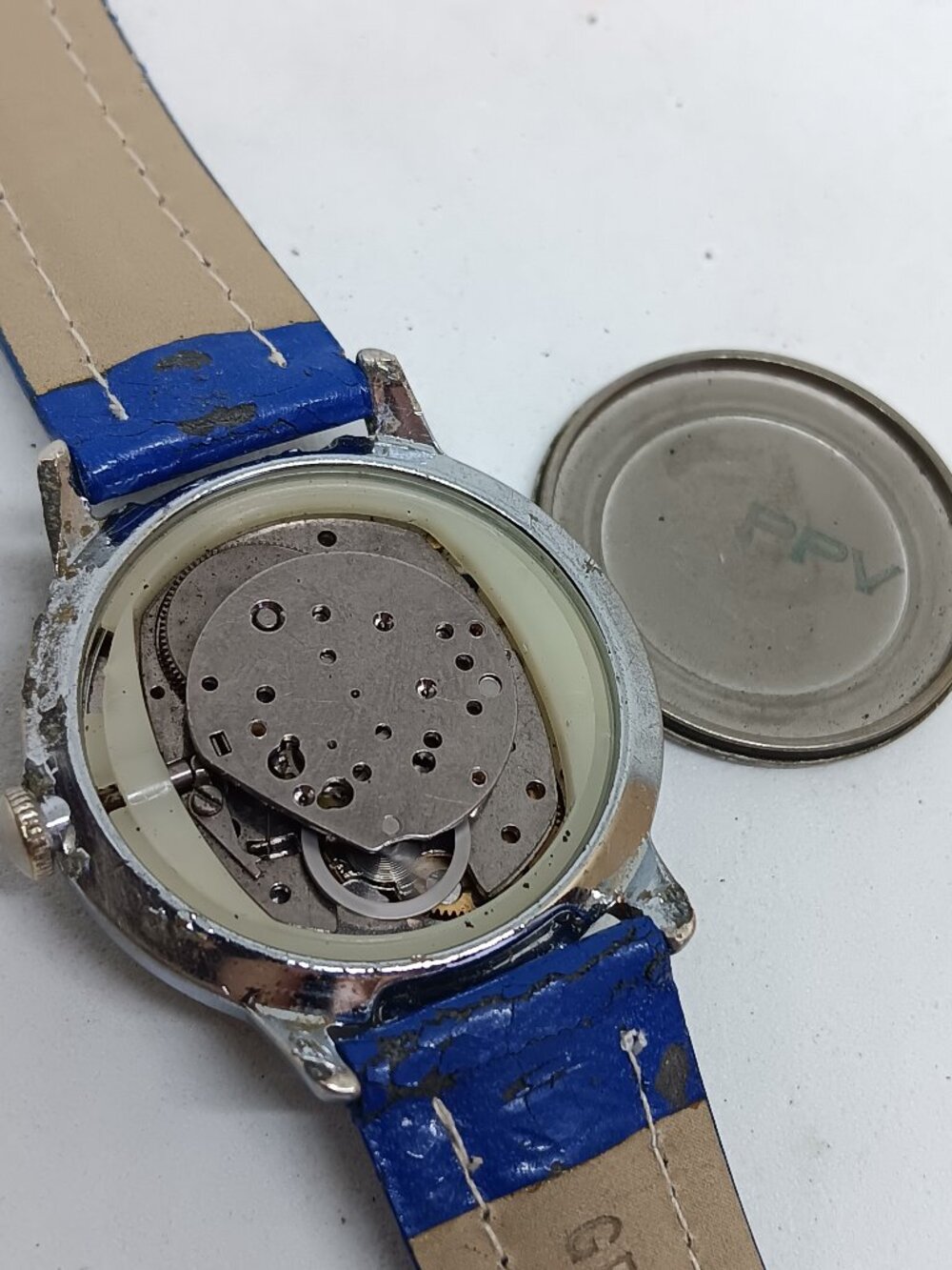 VINTAGE 1976 Timex Mercury M27 16852-02776 Men's 35mm Mechanical Day/Date Watch - Picture 10 of 11
